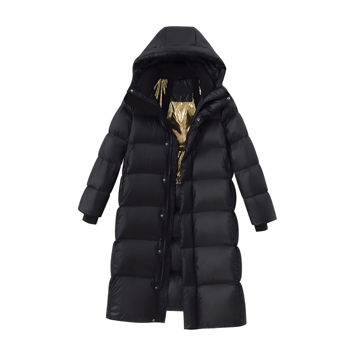 Mildred - Bequeme, lange Winterjacke für Damen