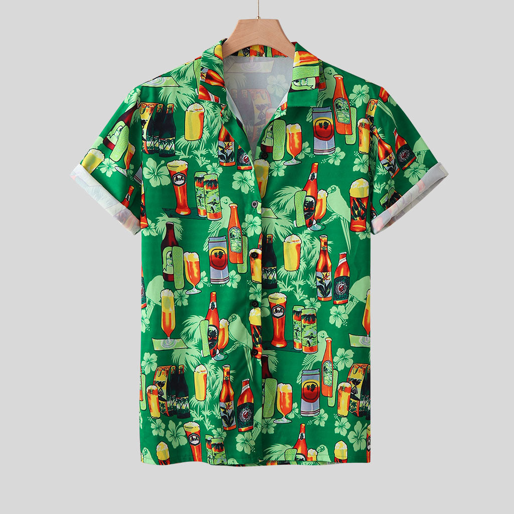 Leonardo - Oktoberfest-Shirt für Herren mit Muster