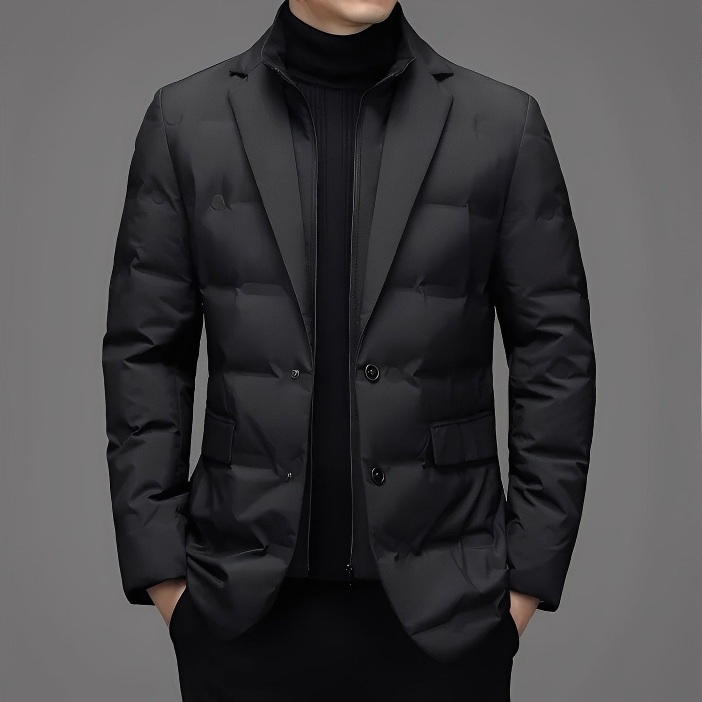 Matthew - Herrenparka aus Daunen im aktuellen Stil