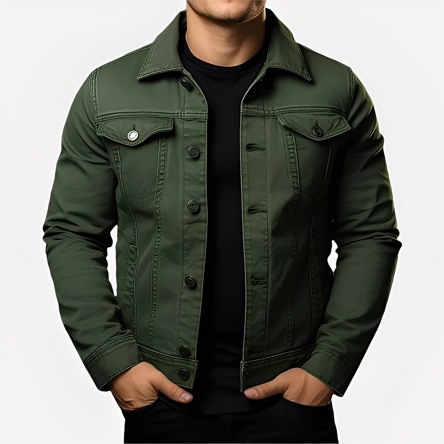 Smith - Klassische Herrenjacke aus strapazierfähigem Material