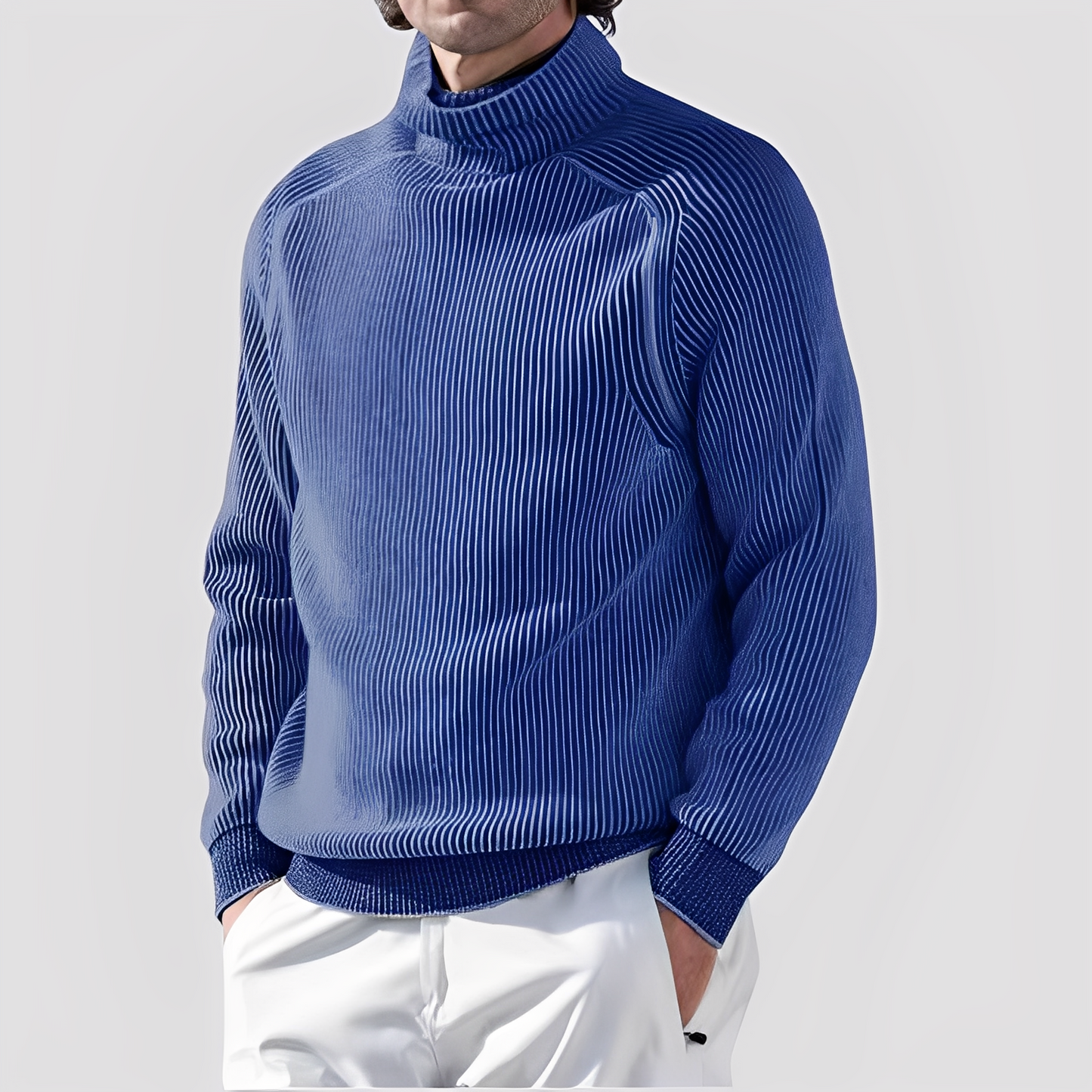 Chadwick - Stilvoller, warmer Herren-Rollkragenpullover aus Wolle