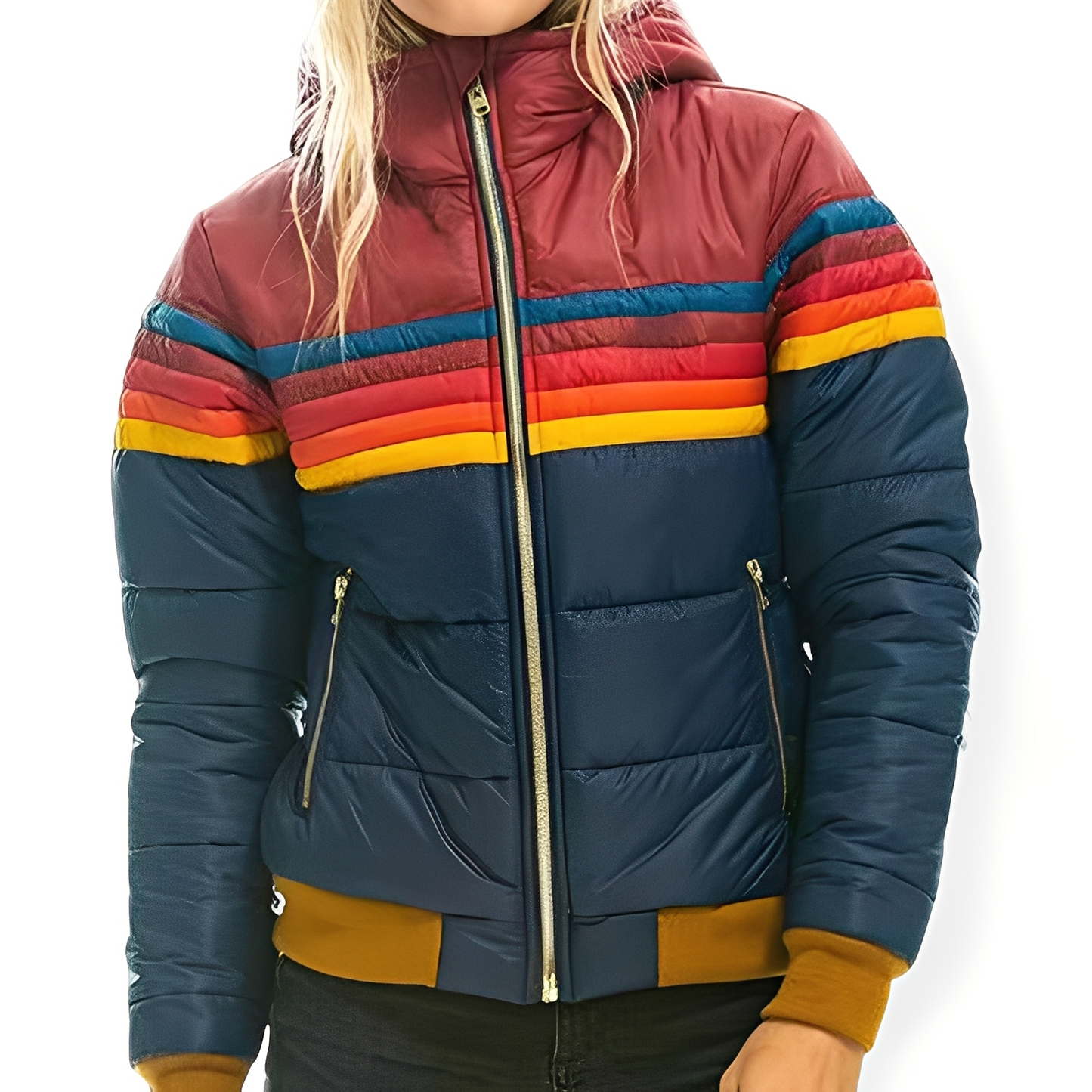 Sharon - Klassische Damenjacke mit Kapuze