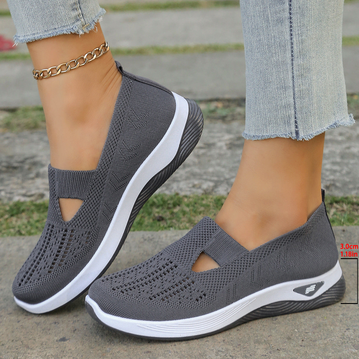 Jacquetta - Komfortable, luftdurchlässige Damenschuhe