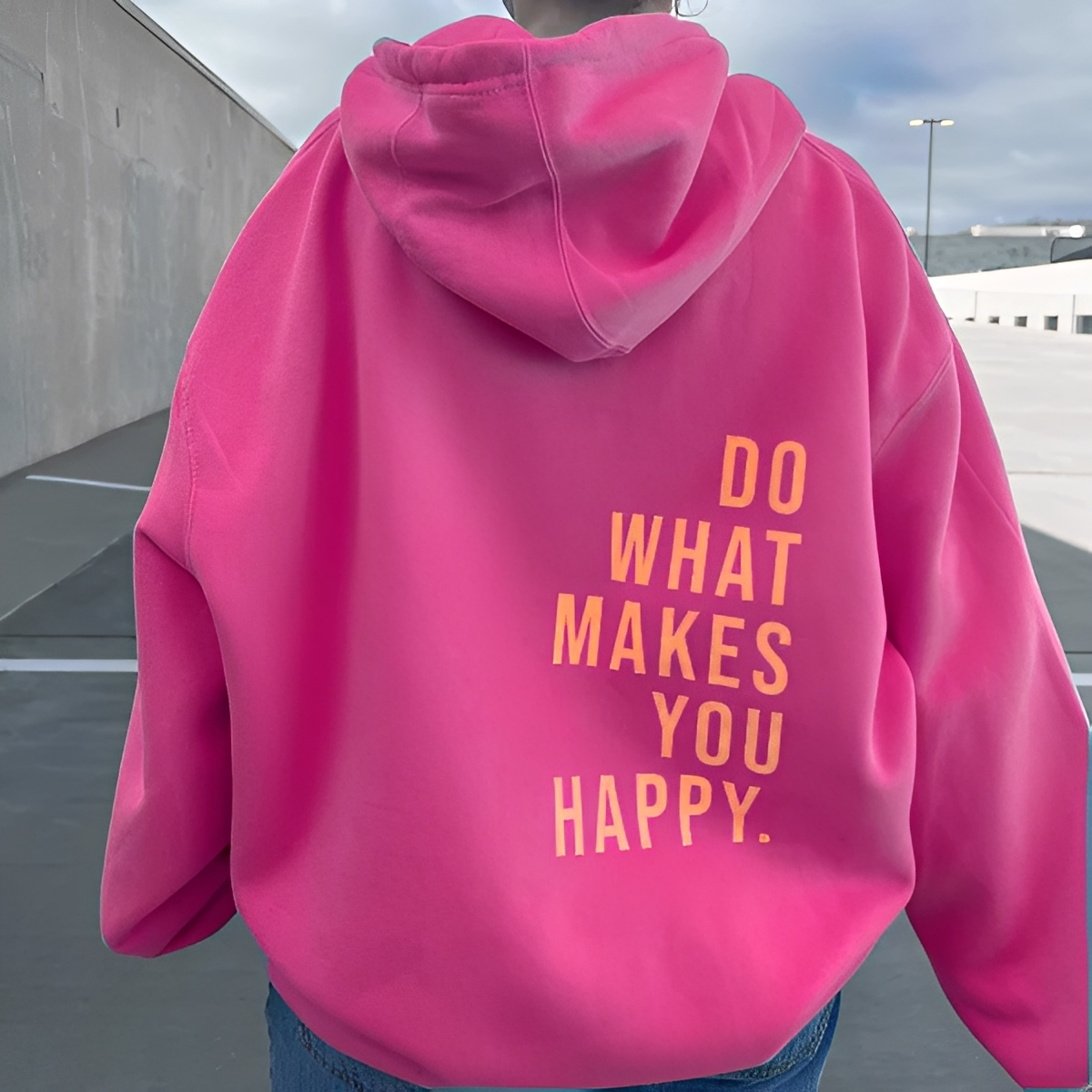 Jasmin – Modischer Kapuzenpullover mit Druck