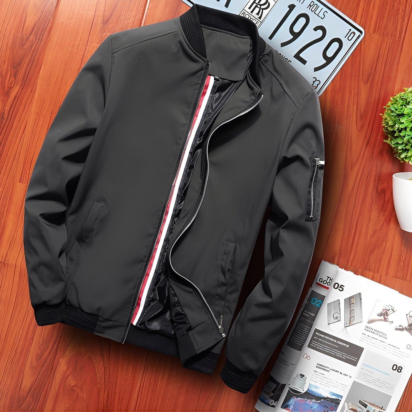 Leonard - Modische Herren-Bomberjacke