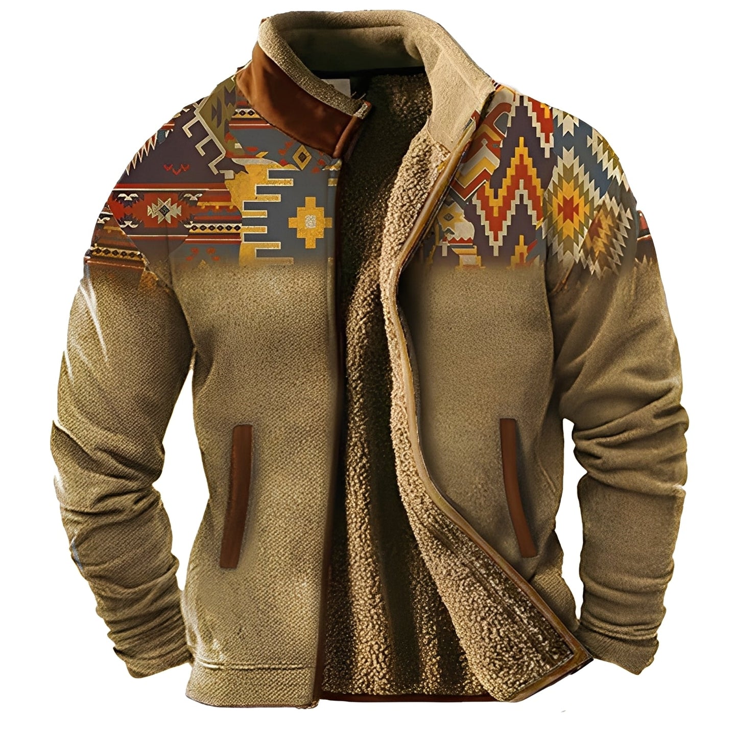 Todd - Elegante, warme Herren-Fleecejacke
