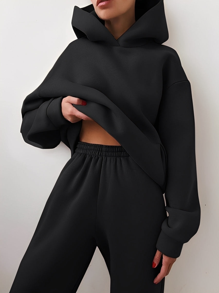 Jasmine - Bequemes Damen-Jogging-Set mit Kapuze