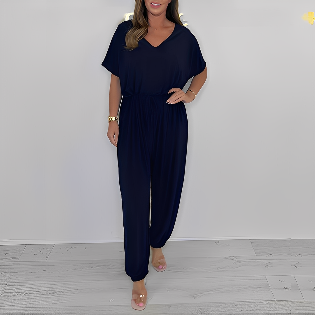 Agathine - Komfortabler Baumwoll-Overall für Damen