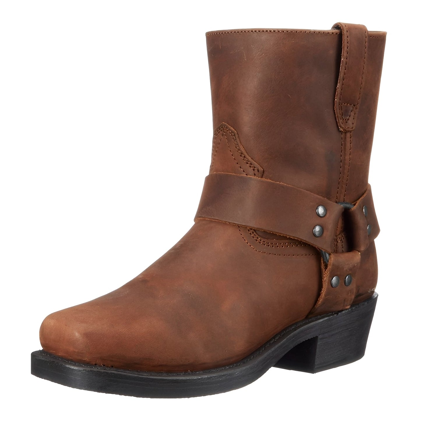 Elsdon - Klassische kurze Lederstiefel für Männer