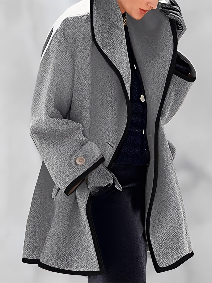 Mikayla - Kuschelige Damen-Wolljacke mit Kapuze