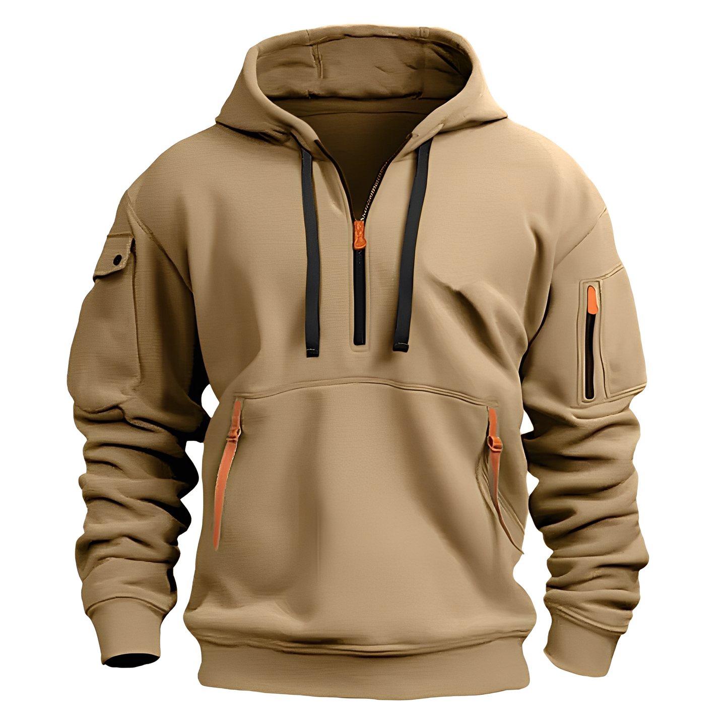 Cornell - Komfortabler Herren-Hoodie mit Reißverschluss