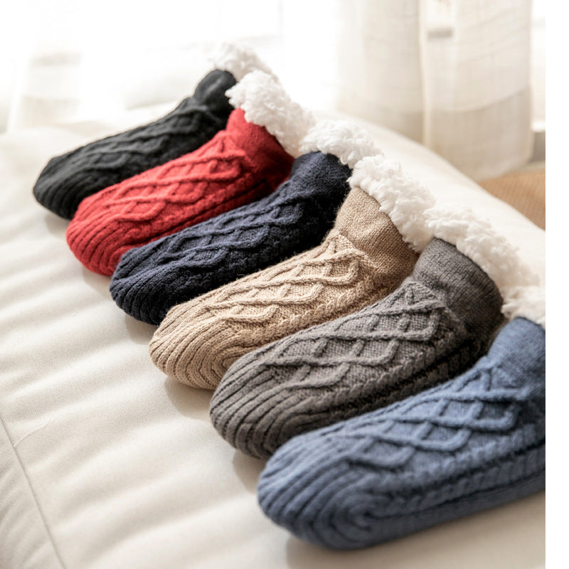 Raquel - Bequeme und rutschfeste Damenplüschsocken für die Winterzeit
