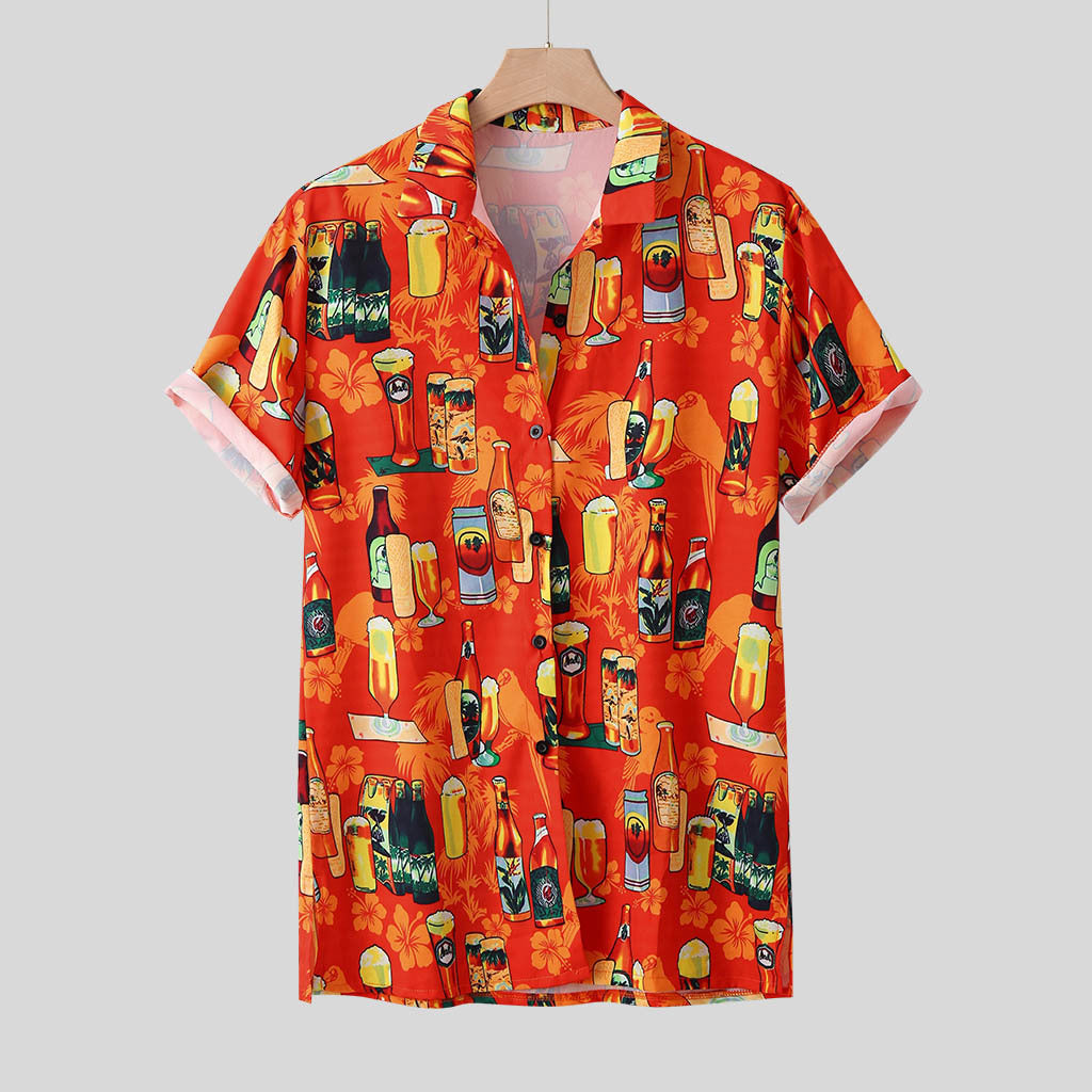 Leonardo - Oktoberfest-Shirt für Herren mit Muster