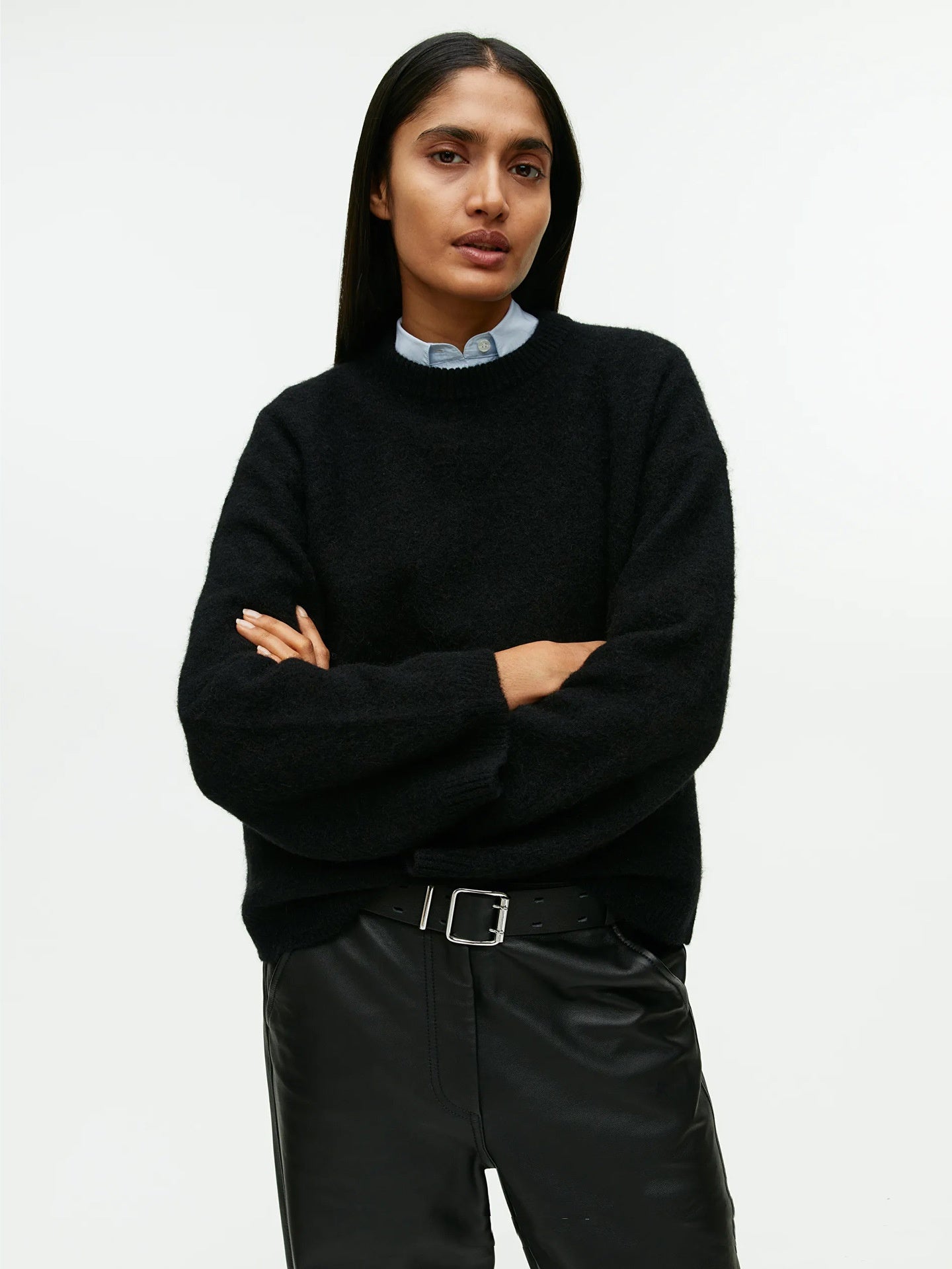 Caelie - Bequemer, dicker Damen-Kaschmirpullover