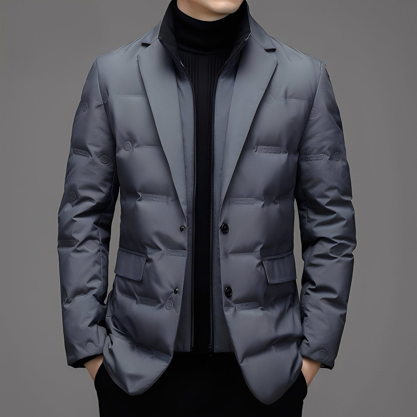 Matthew - Herrenparka aus Daunen im aktuellen Stil