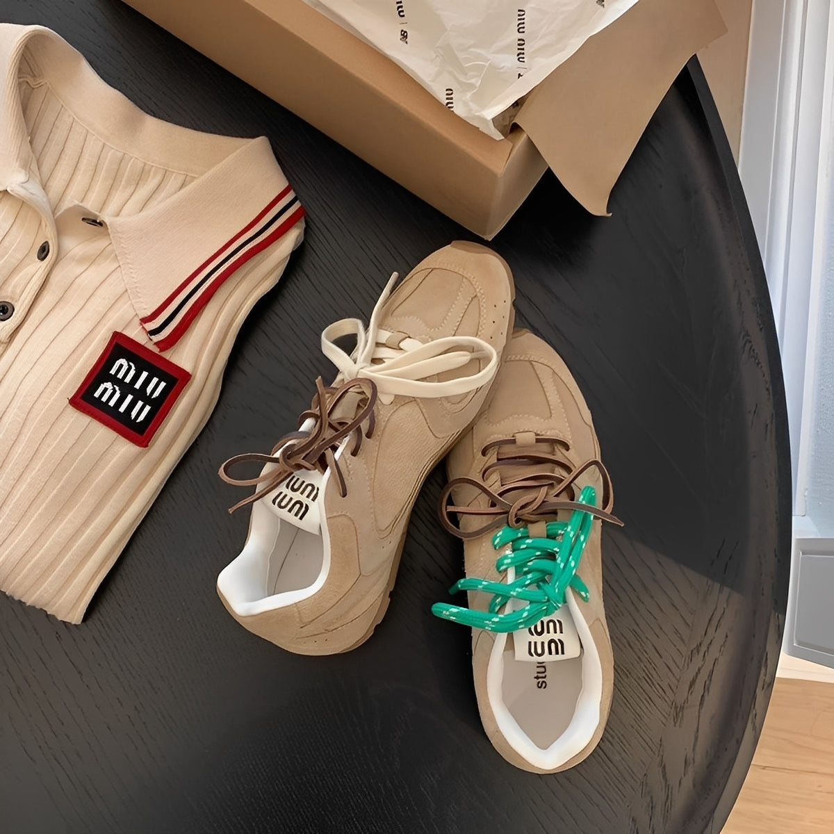 Avril - Premium-Schuhe im Retro-Stil