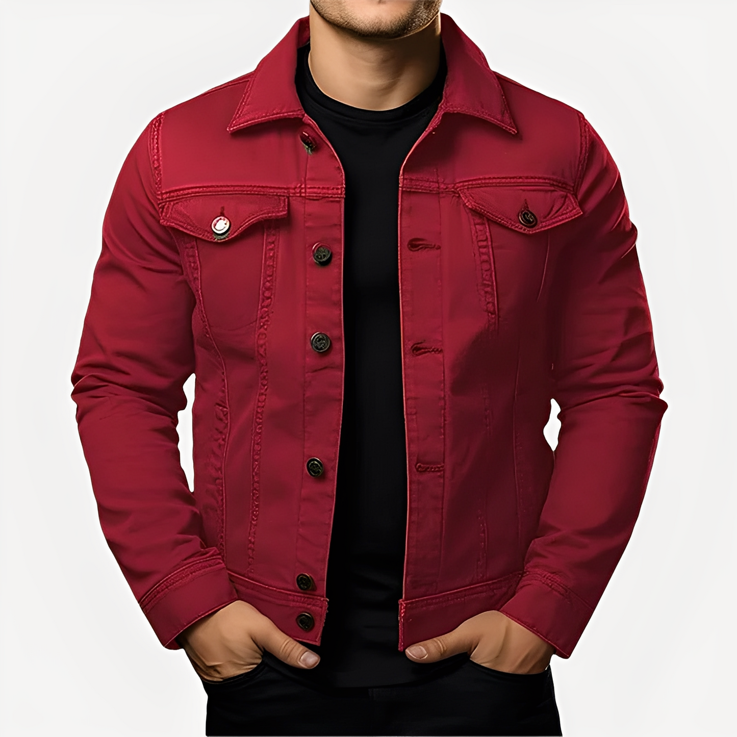 Smith - Klassische Herrenjacke aus strapazierfähigem Material