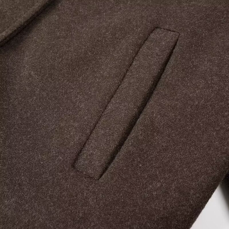 Adeline - Eleganter Damenmantel im Übergröße-Look