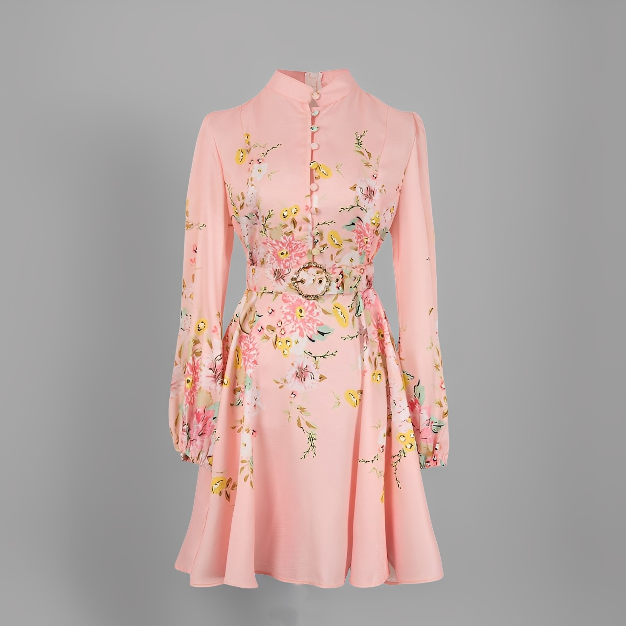 Debra - Schickes Minikleid mit Knöpfen für Damen