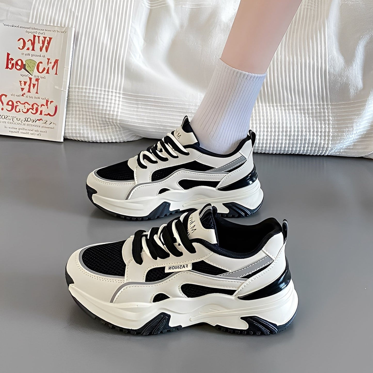 Sophie - Moderne Damen-Sneaker mit dicker Sohle