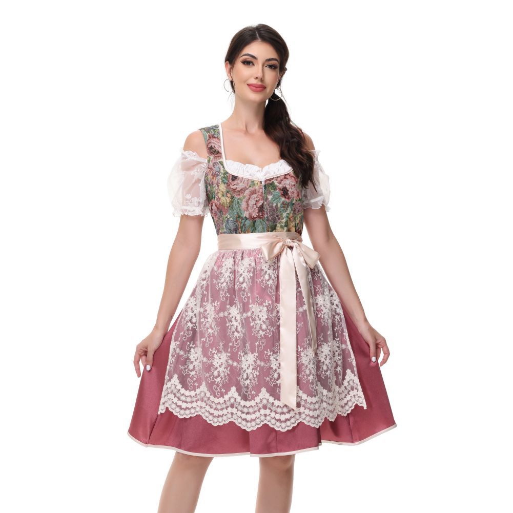 Esmaralda - Elegantes Oktoberfest-Dirndl aus Spitze für Damen