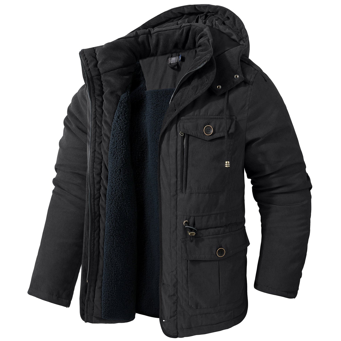 Kash - Modische Herren-Thermojacke mit Fleece-Futter