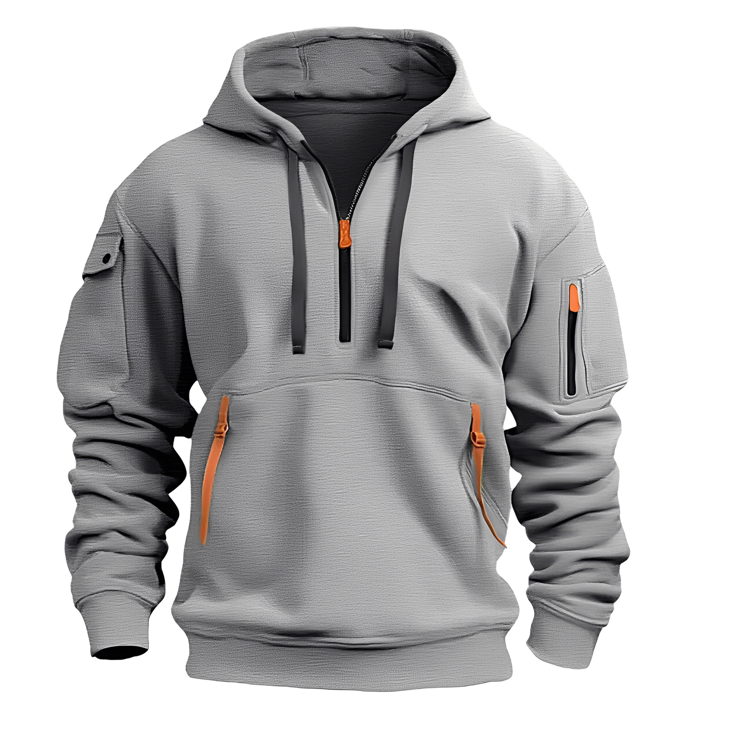 Cornell - Komfortabler Herren-Hoodie mit Reißverschluss