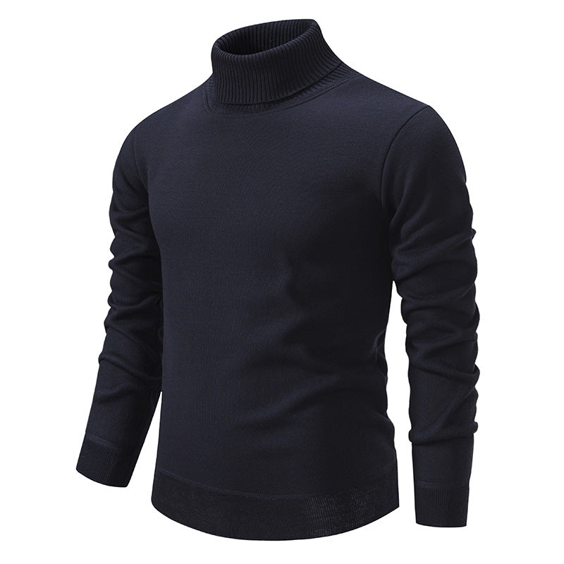 Antony - Herren-Baumwoll-Rollkragenpullover im entspannten Stil