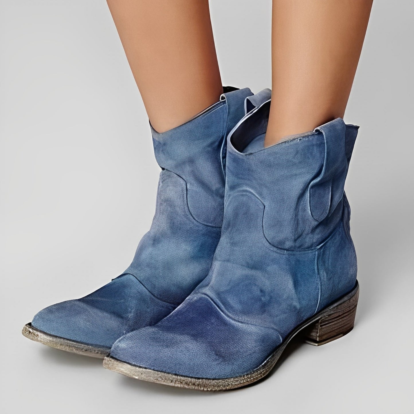 Margaret - Bequeme Damen-Lederstiefeletten