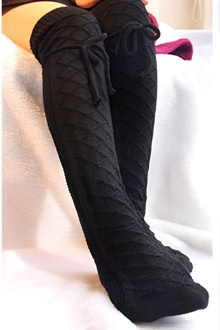 Rozanne - Stilvolle und warme Overknee-Socken für Damen