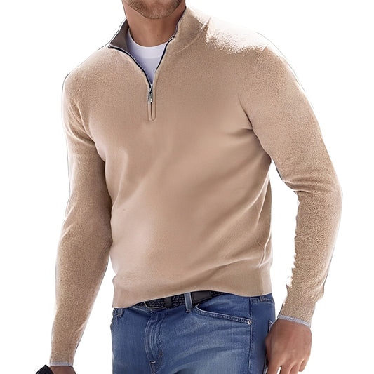 Fredric - Komfortabler Männerpullover mit Zipper