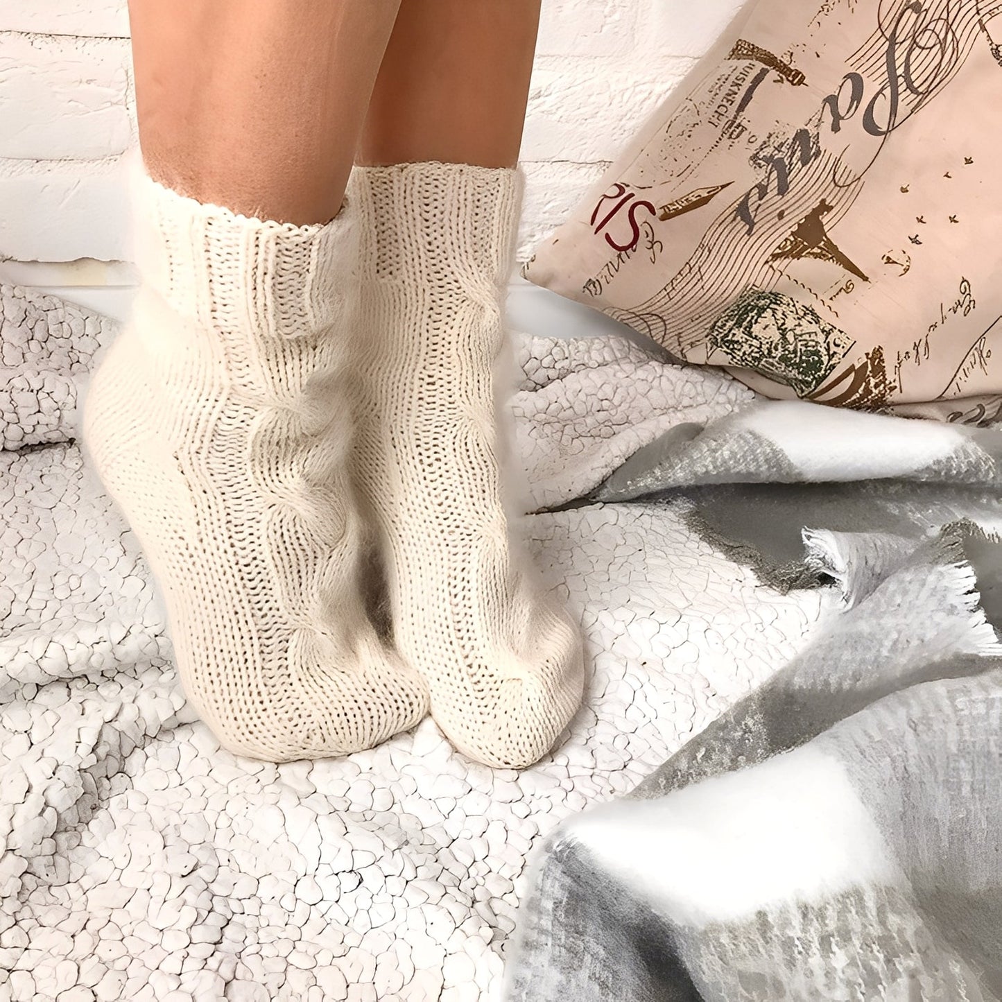 Dorothy - Komfortable Wollsocken für Frauen