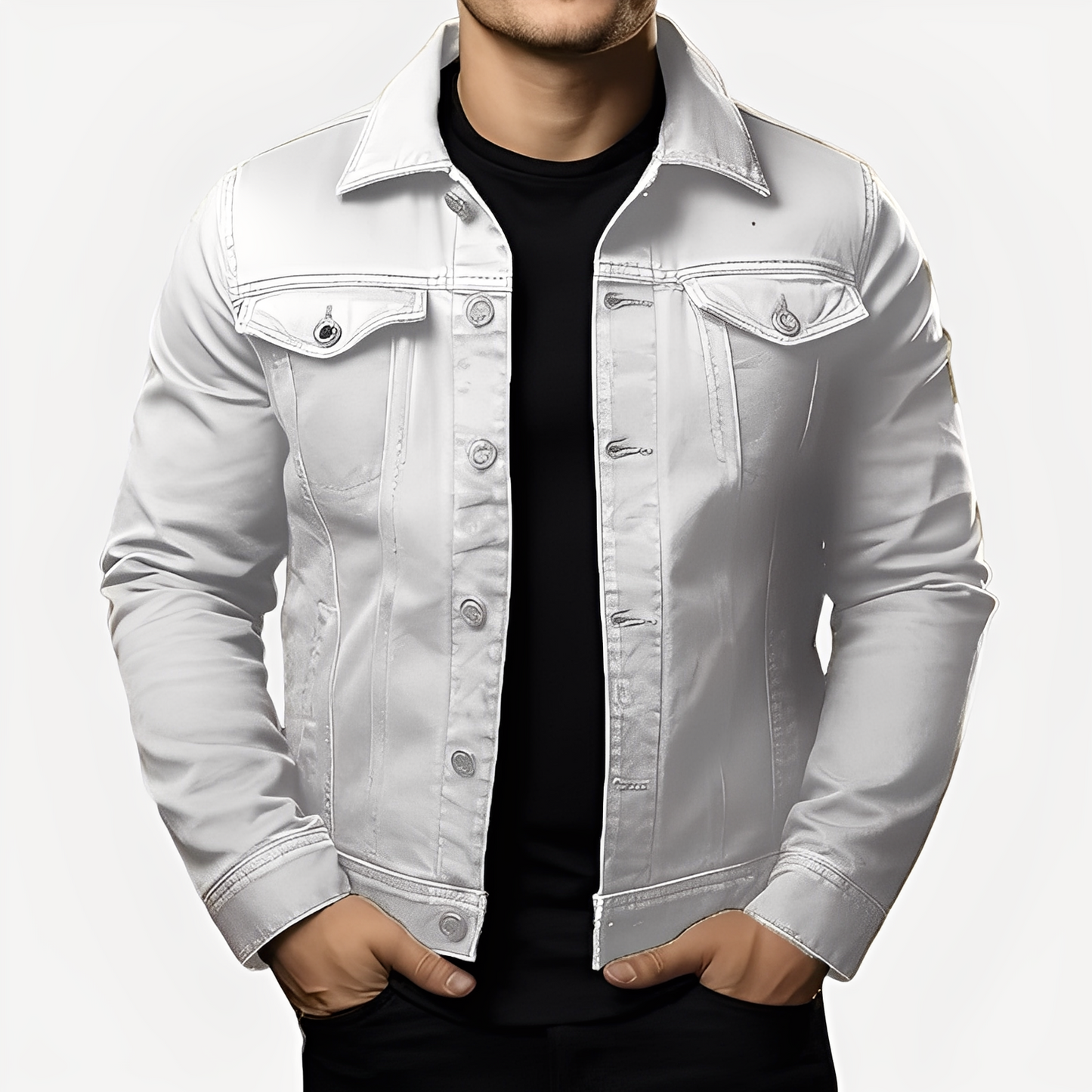 Smith - Klassische Herrenjacke aus strapazierfähigem Material