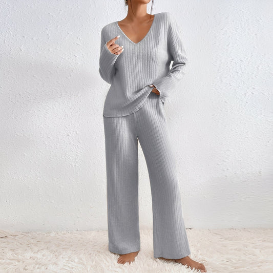 Michele - Bequemes gestricktes Damen-Lounge-Set