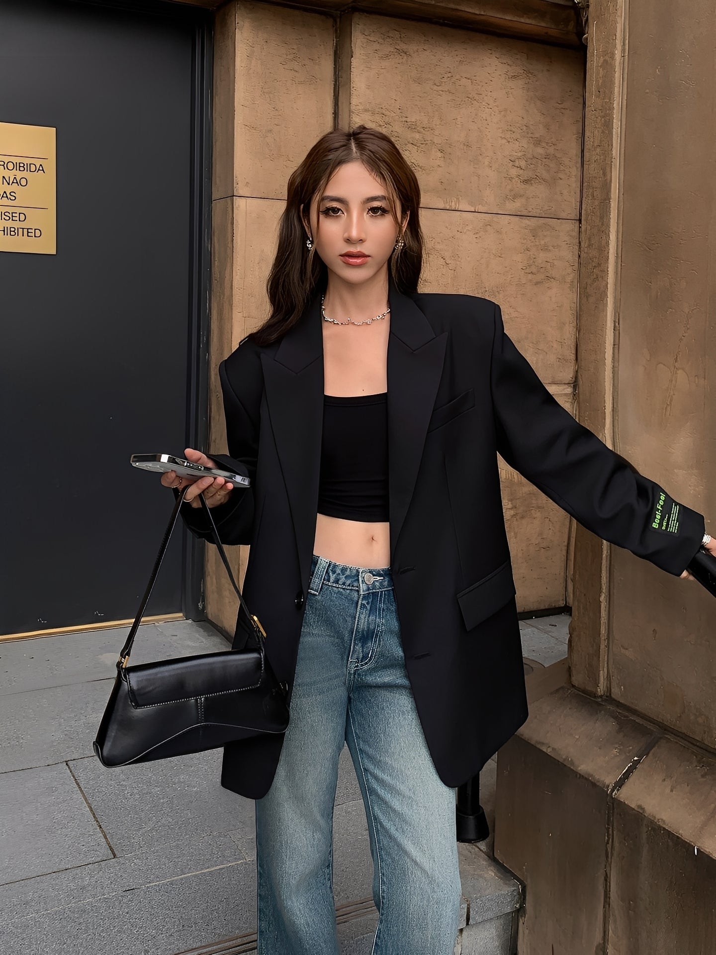 Maddison - Eleganter klassischer Damen-Blazer im Oversize-Stil