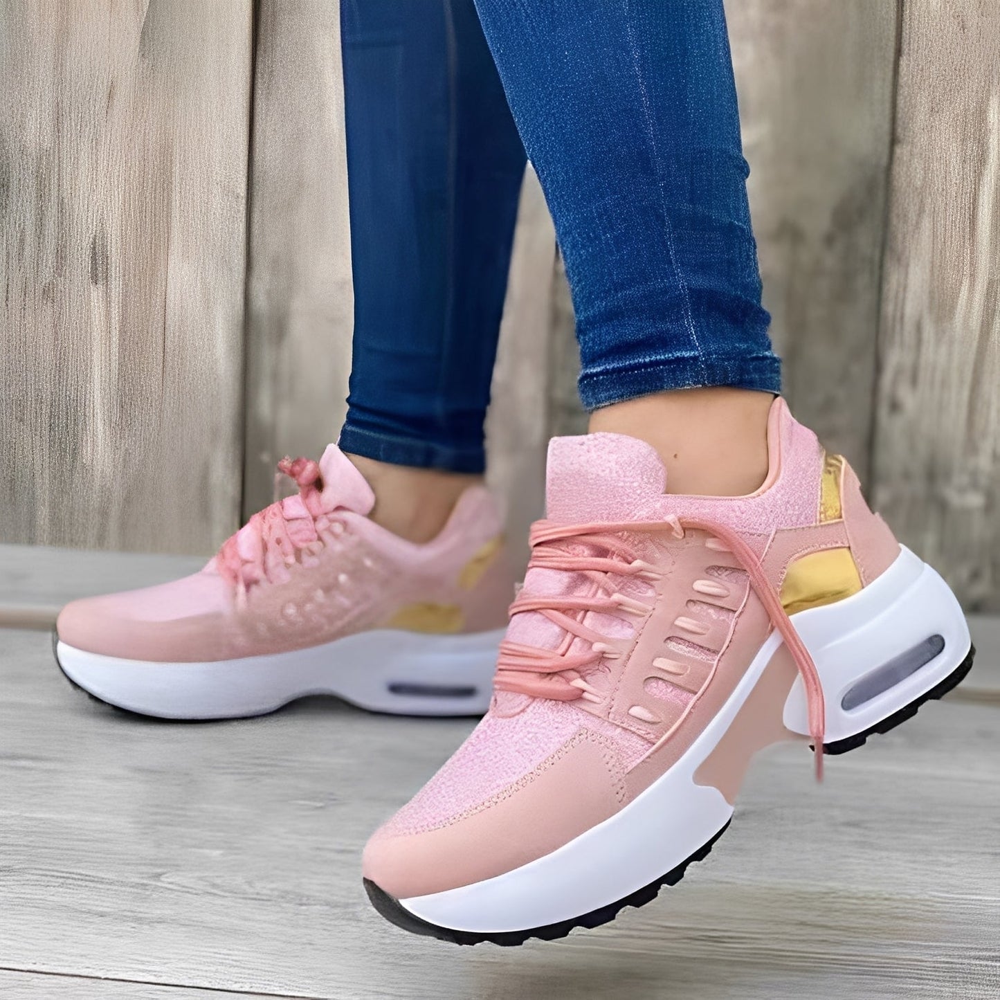 Evaline - Bequeme Mesh-Sneaker für Damen
