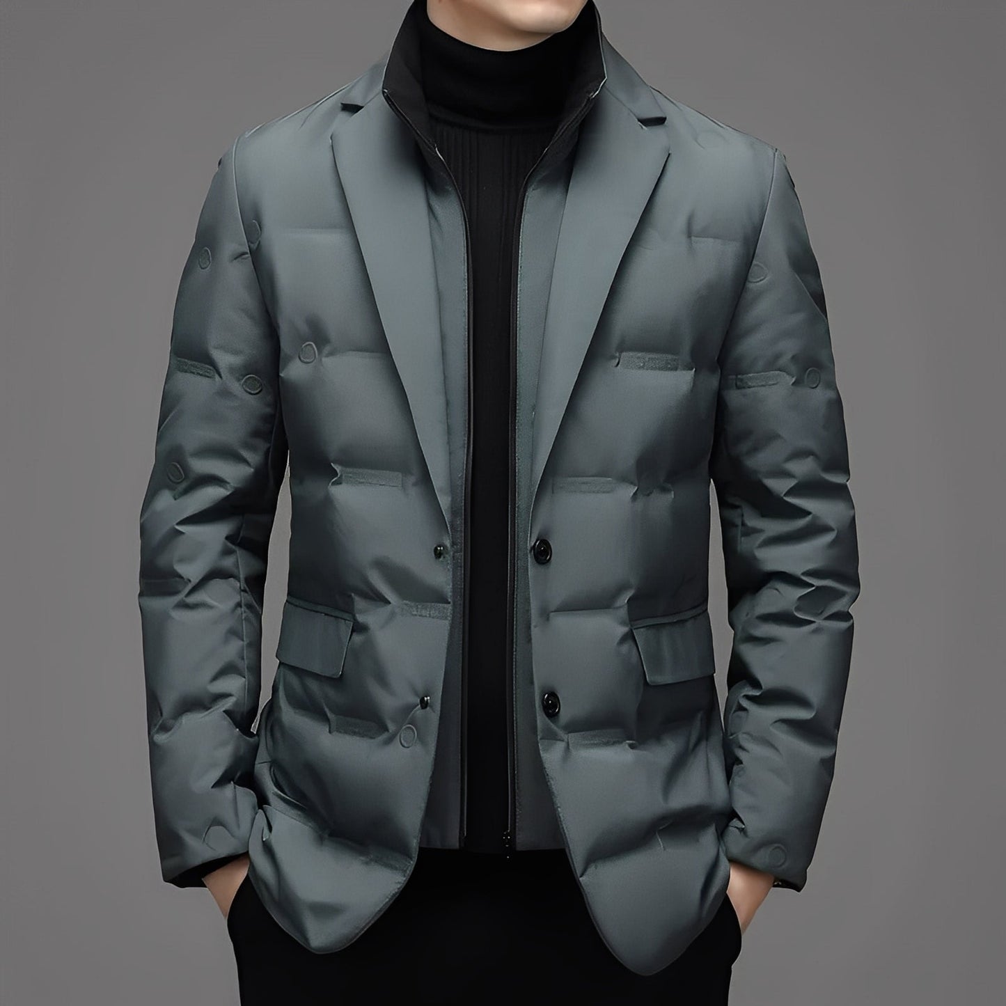 Matthew - Herrenparka aus Daunen im aktuellen Stil