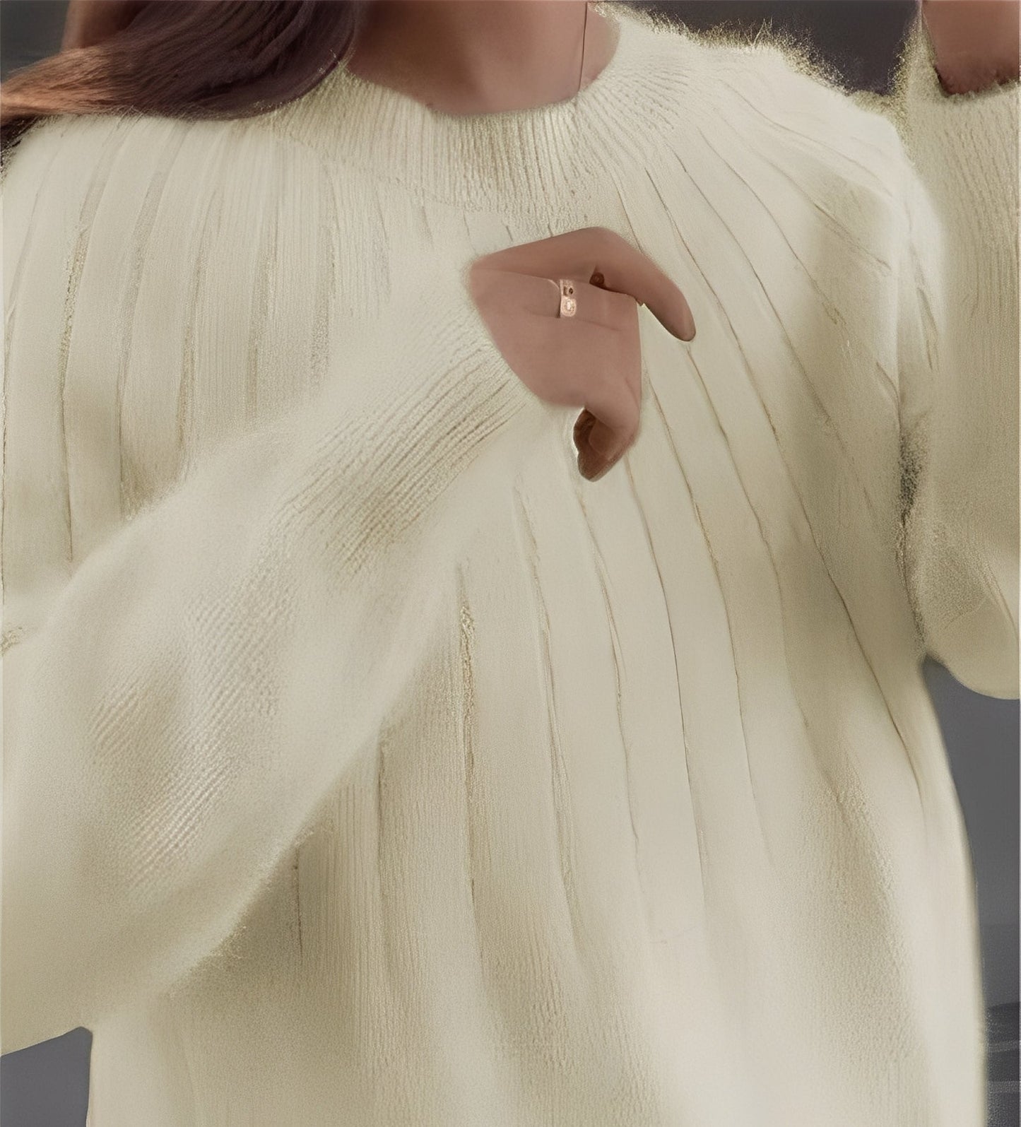 Josslyn - Eleganter Damen-Kaschmirpullover mit komfortablem Schnitt