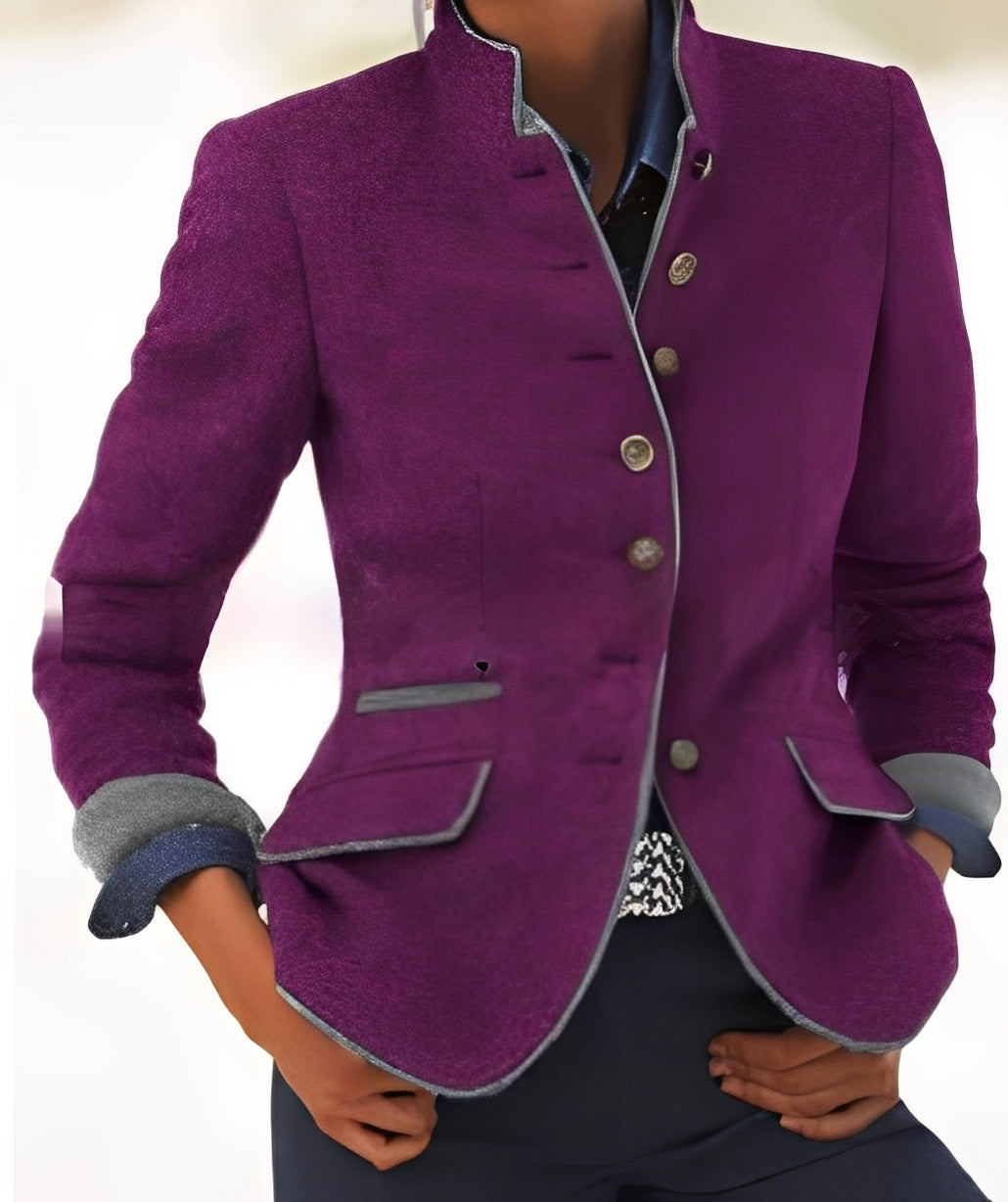 Kaelyn - Moderne Damenjacke mit praktischen Taschen für den Alltag