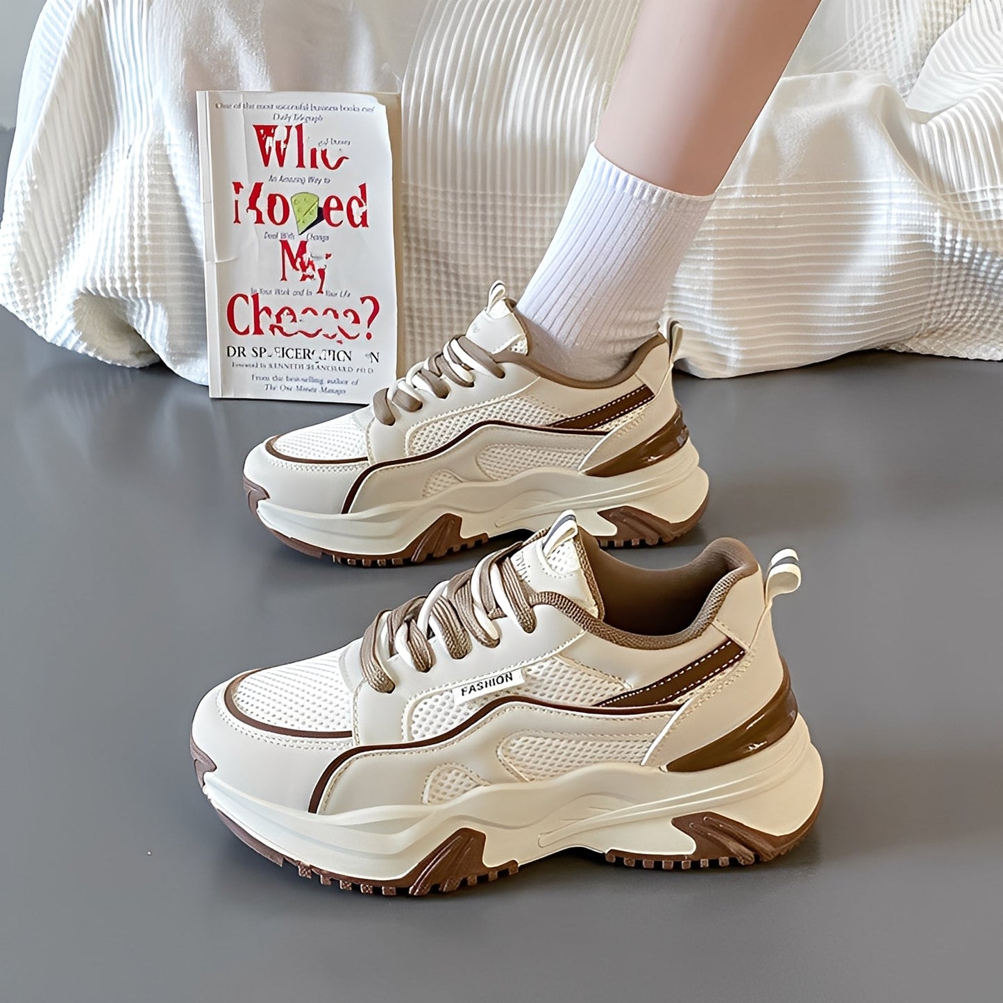 Sophie - Moderne Damen-Sneaker mit dicker Sohle