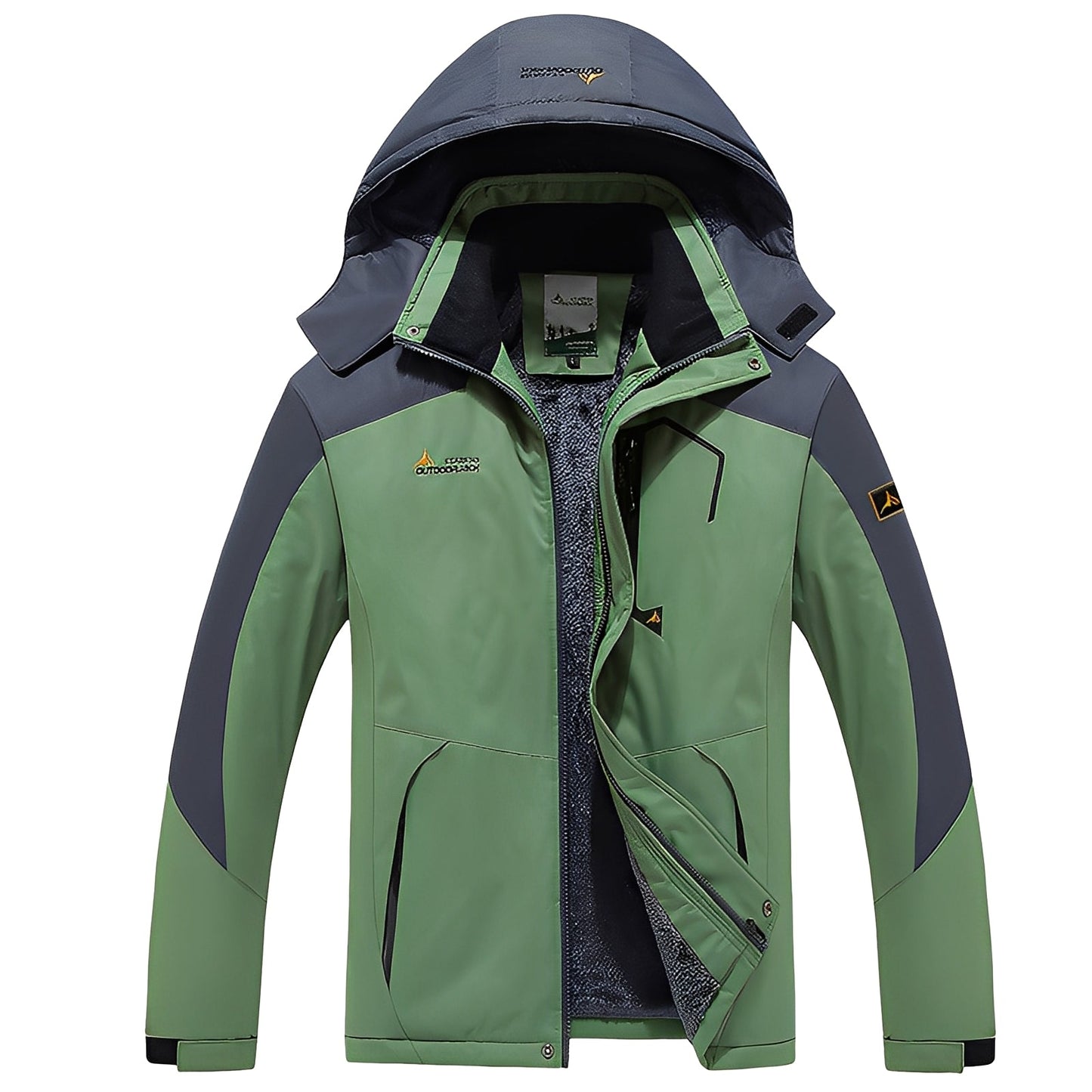 Heather - Trendige, warme Winterjacke für Damen mit Fleece-Imitat