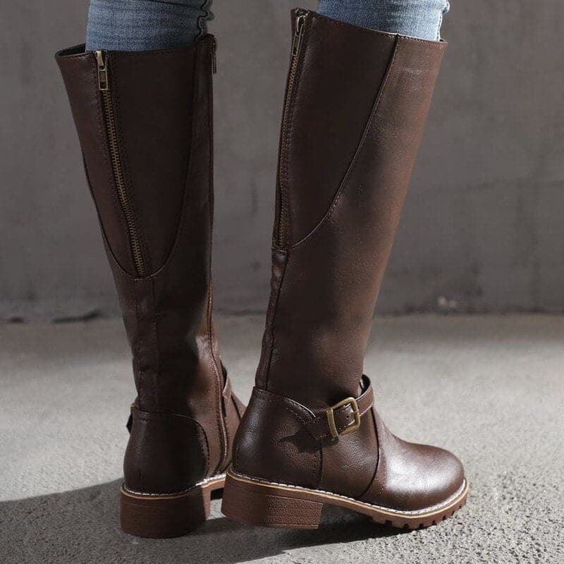Marly - Bequeme Damenboots mit Zier-Schnalle
