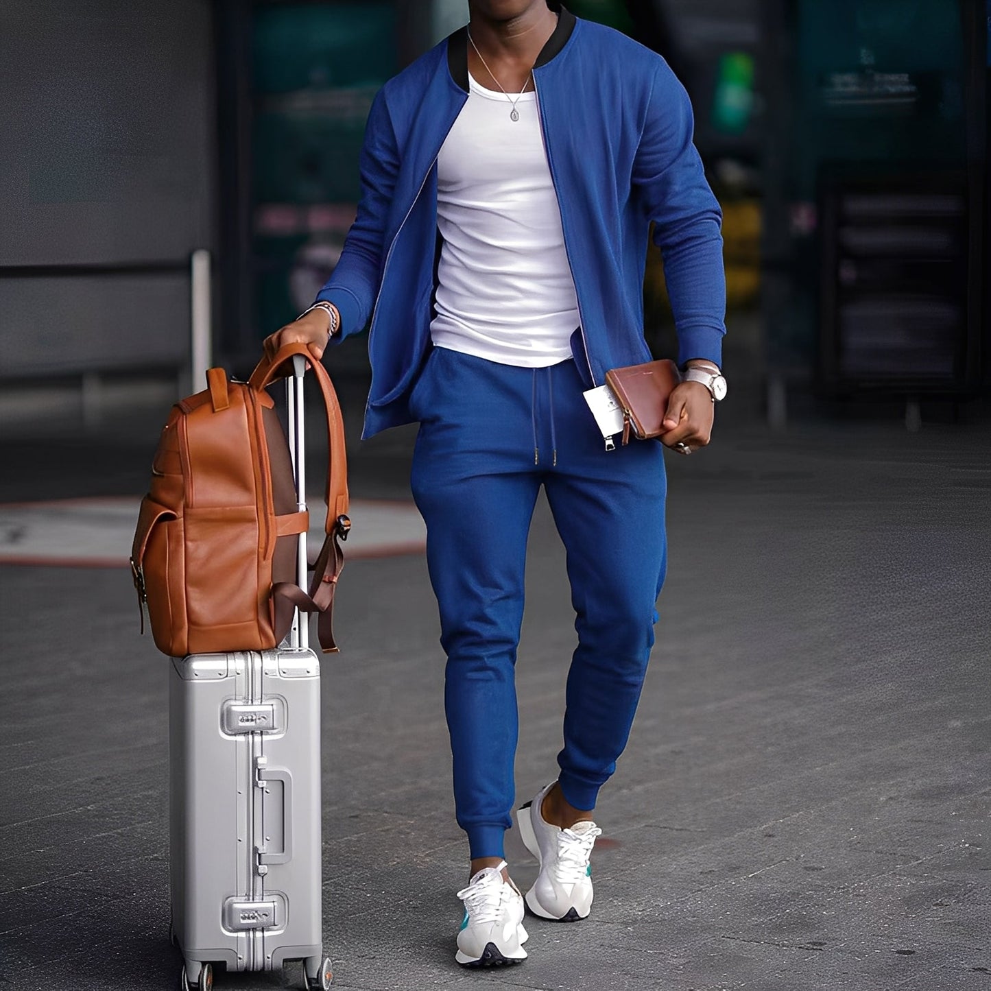 Dillon - Einfaches Männer-Set aus Jacke und Hose