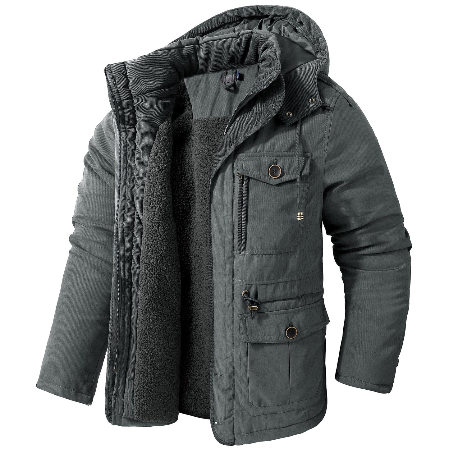 Kash - Modische Herren-Thermojacke mit Fleece-Futter