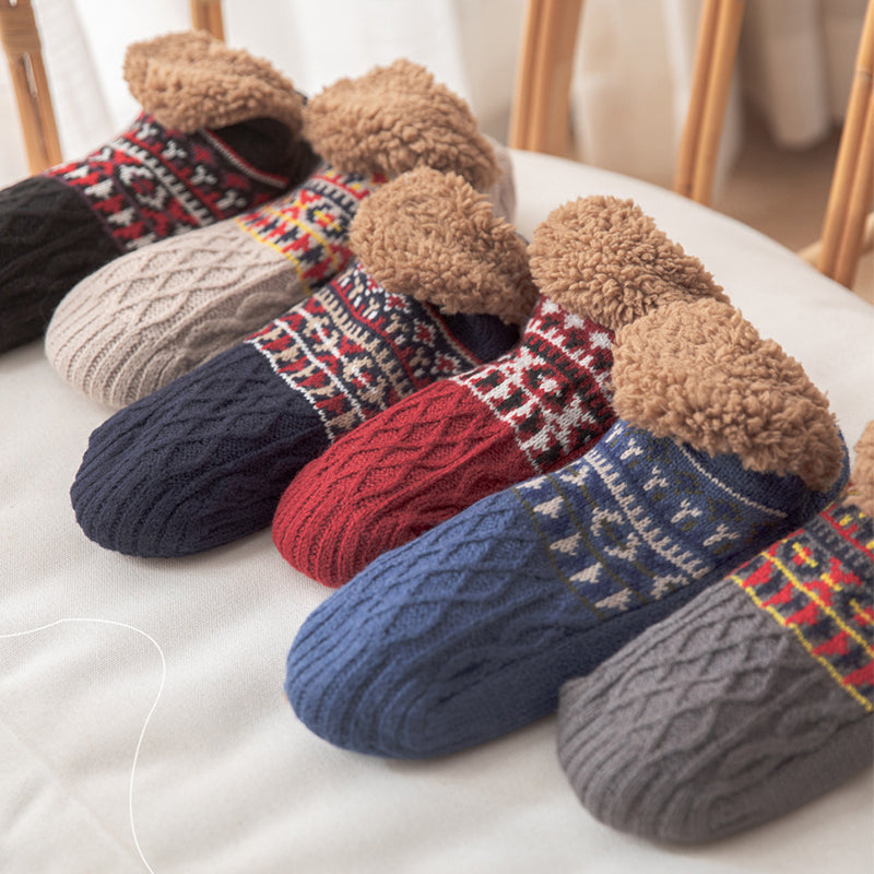 Nichole - Elegante, warme Anti-Rutsch-Socken für Frauen