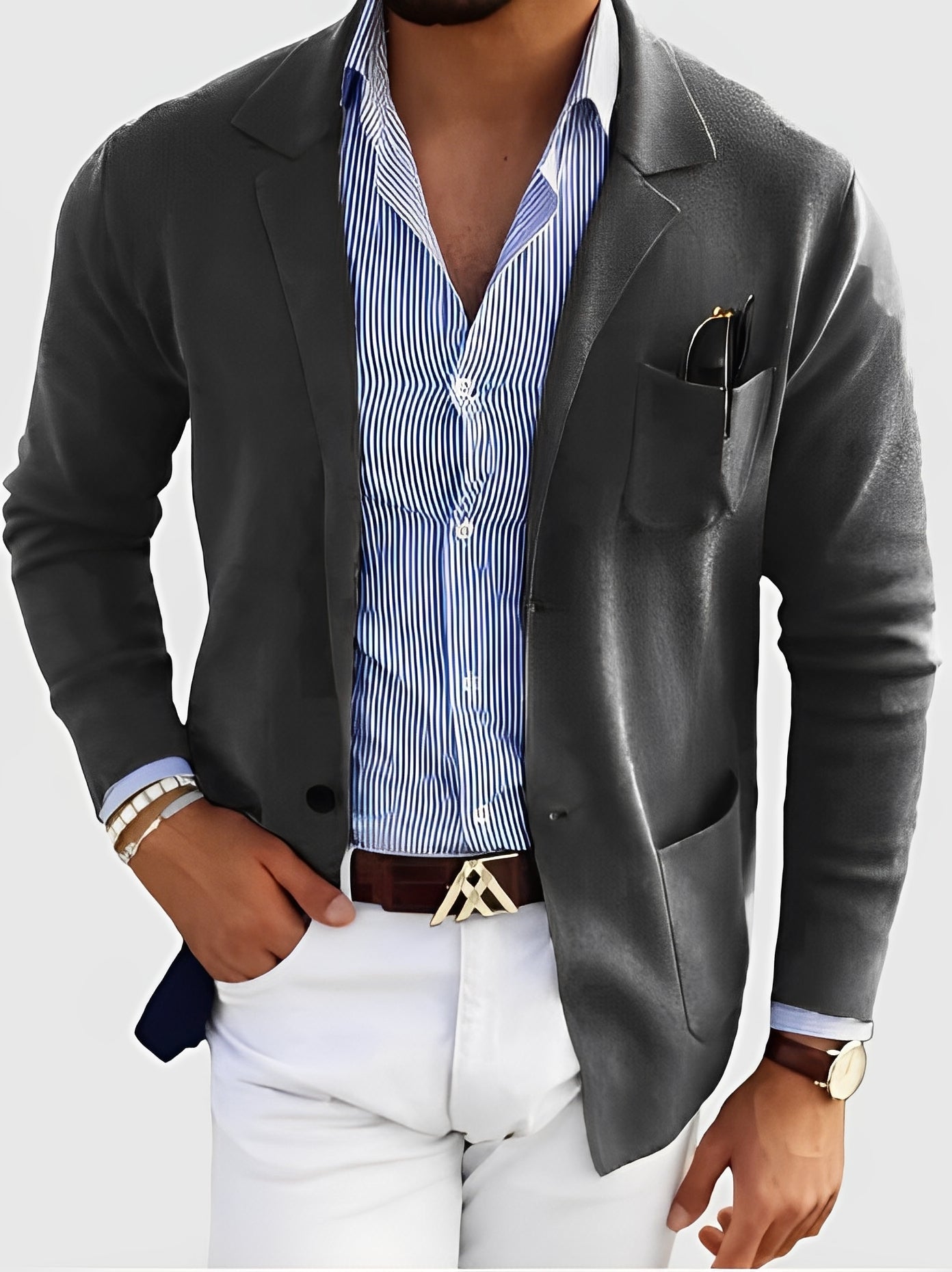 Darrin - Herren-Cardigan mit Taschen, bequem