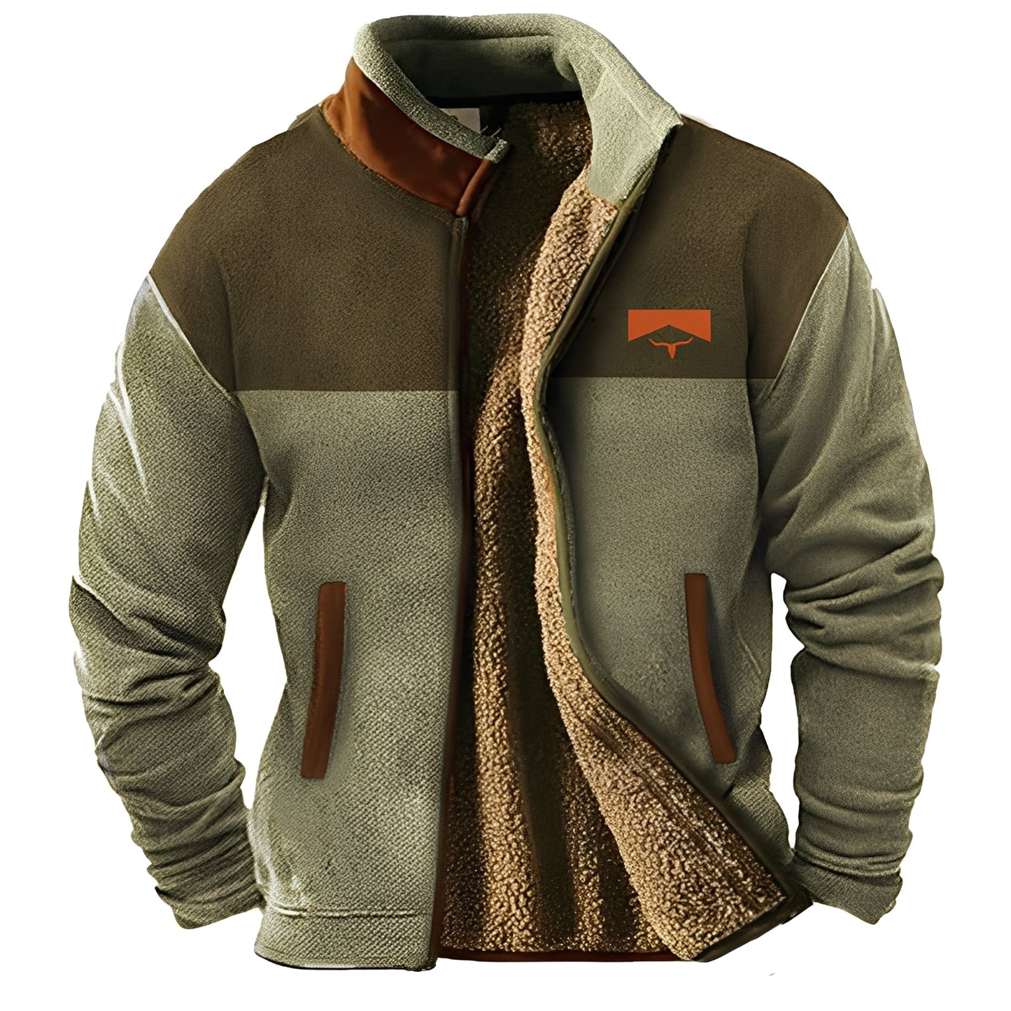 Todd - Elegante, warme Herren-Fleecejacke
