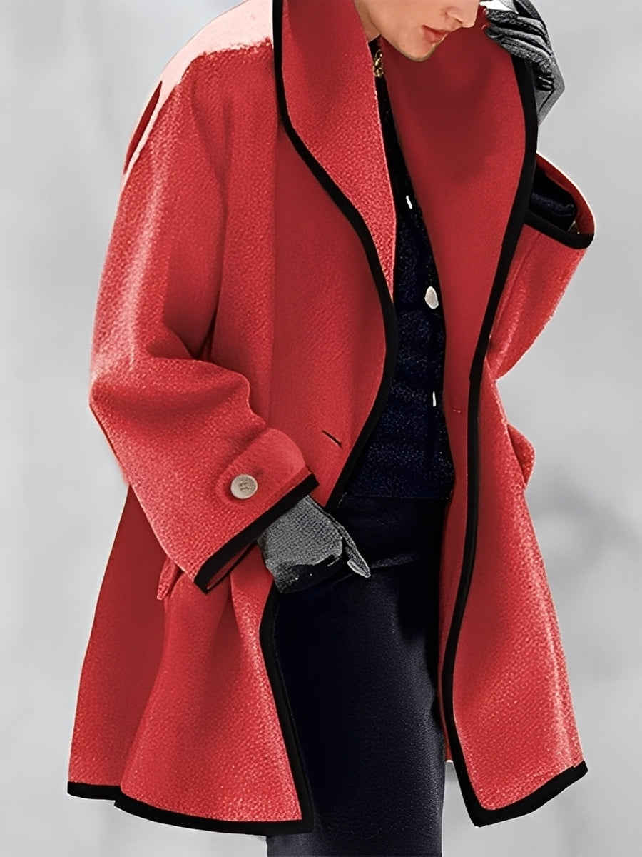 Mikayla - Kuschelige Damen-Wolljacke mit Kapuze