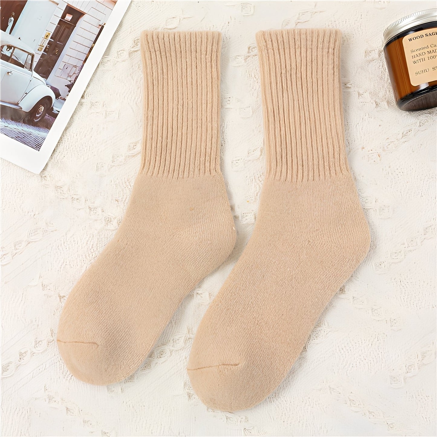 Carmella - Unisex-Socken, warm, dick und gemütlich
