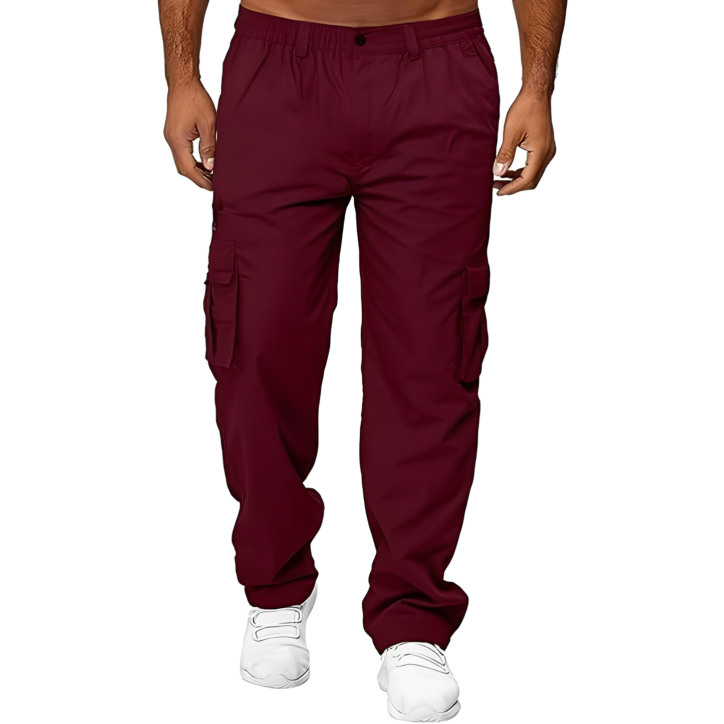 Randolf - Bequem weite Cargo-Hose für Männer